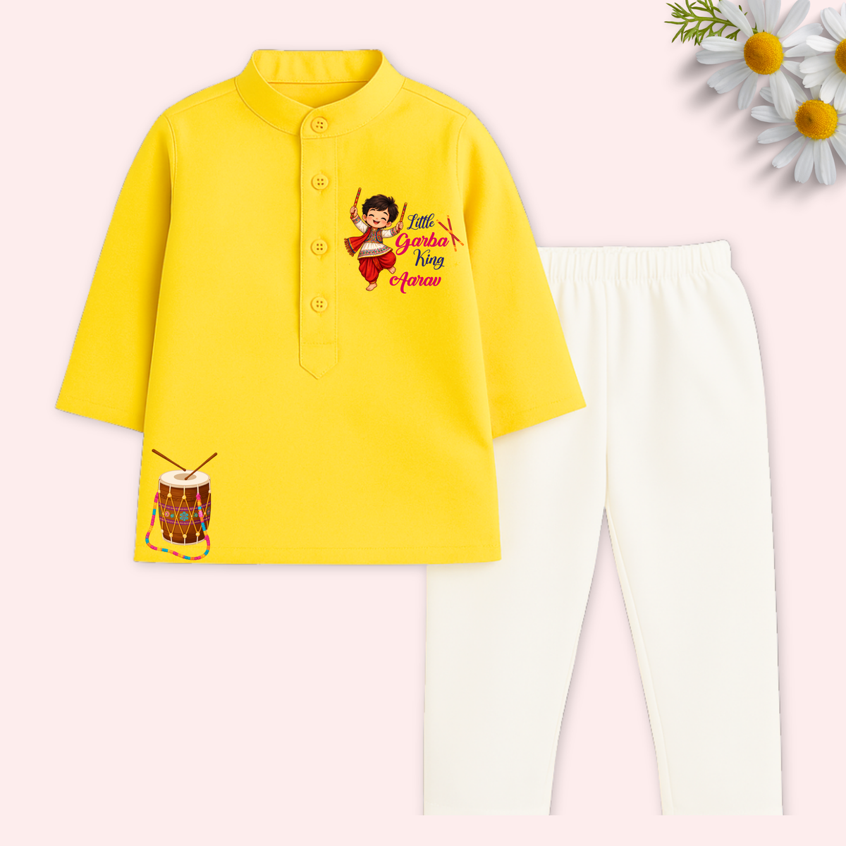 Little Garba King Kurta set
