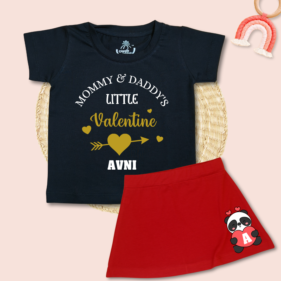 Mommy & Daddy Little valentine Set