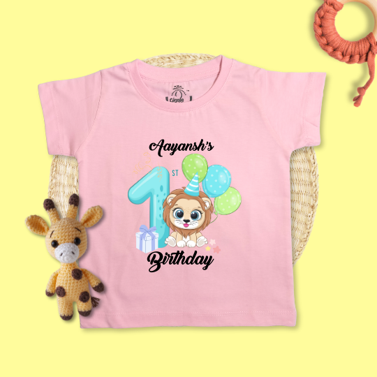 1st Birthday (Boy) (Lion)