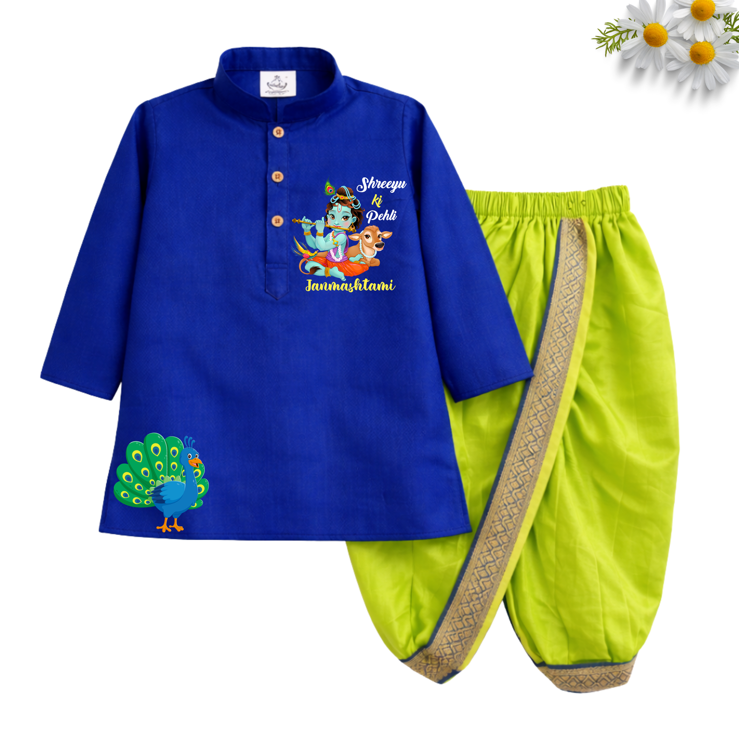 Pehli Janmashtami Dhoti Kurta