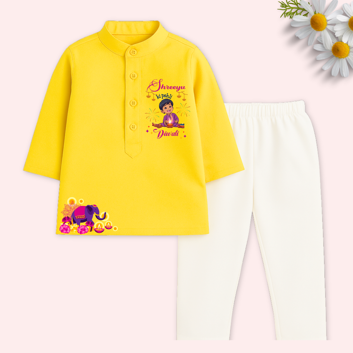Pehli Diwali kurta set