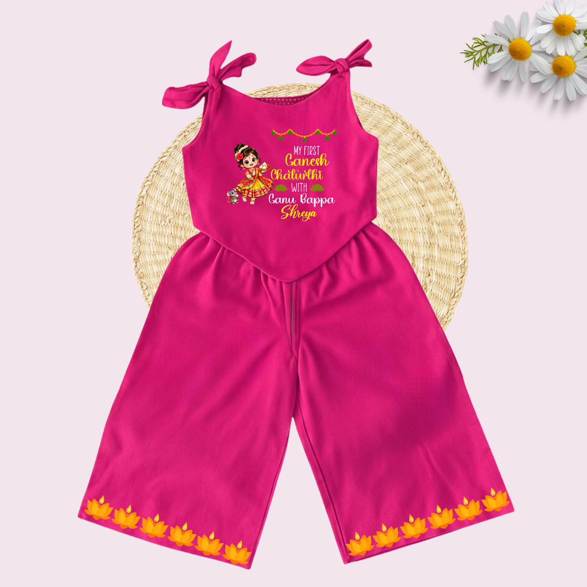 My First Ganesh Chaturthi Co-ord Set