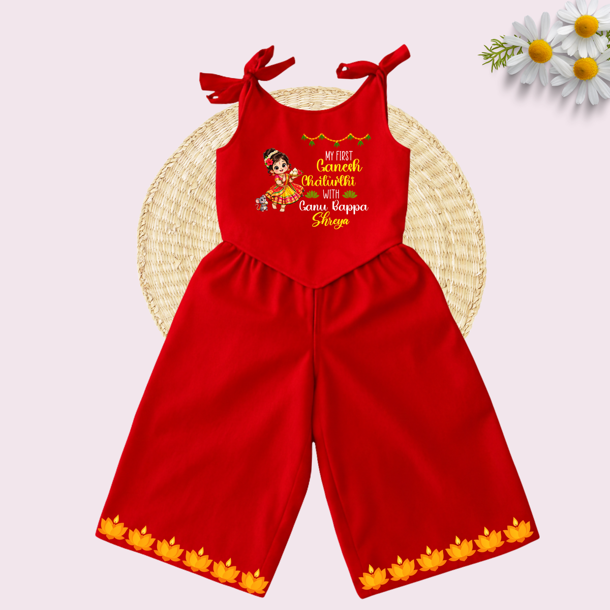 My First Ganesh Chaturthi Co-ord Set