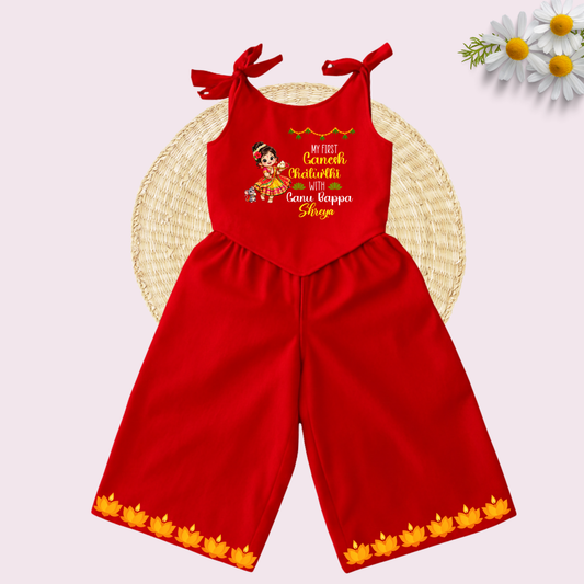 My First Ganesh Chaturthi Co-ord Set