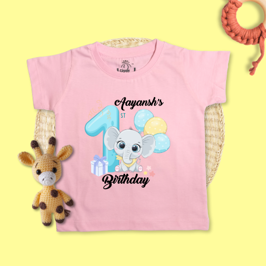 1st Birthday (Boy) (elephant)