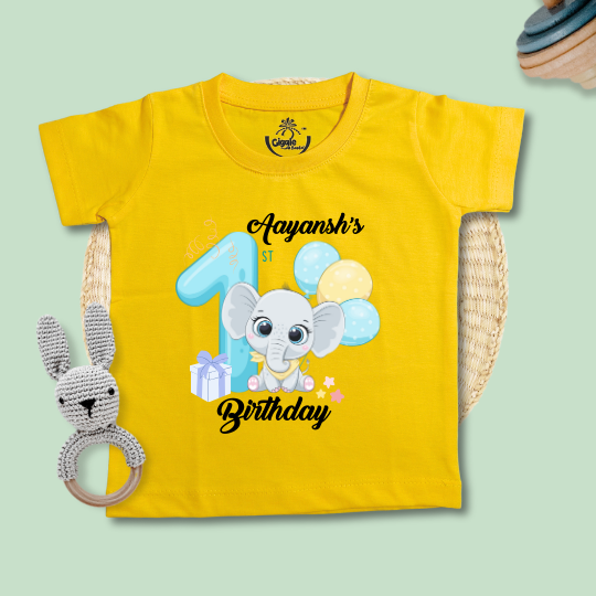 1st Birthday (Boy) (elephant)