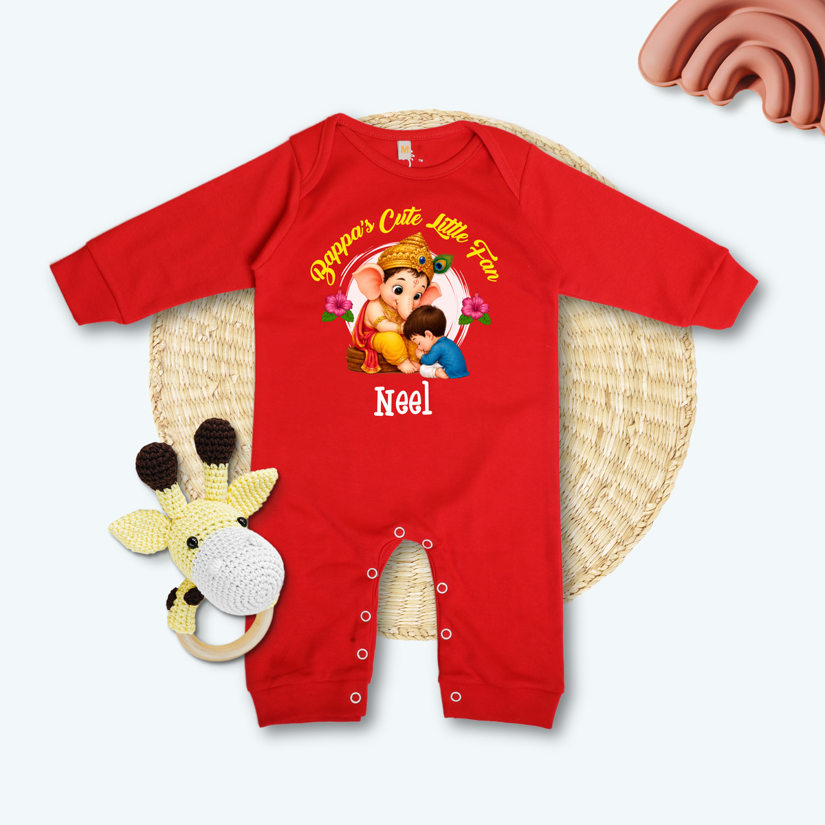 Bappa's cute little Fan