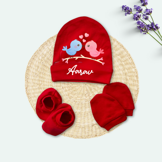 Love Birds Cap Set