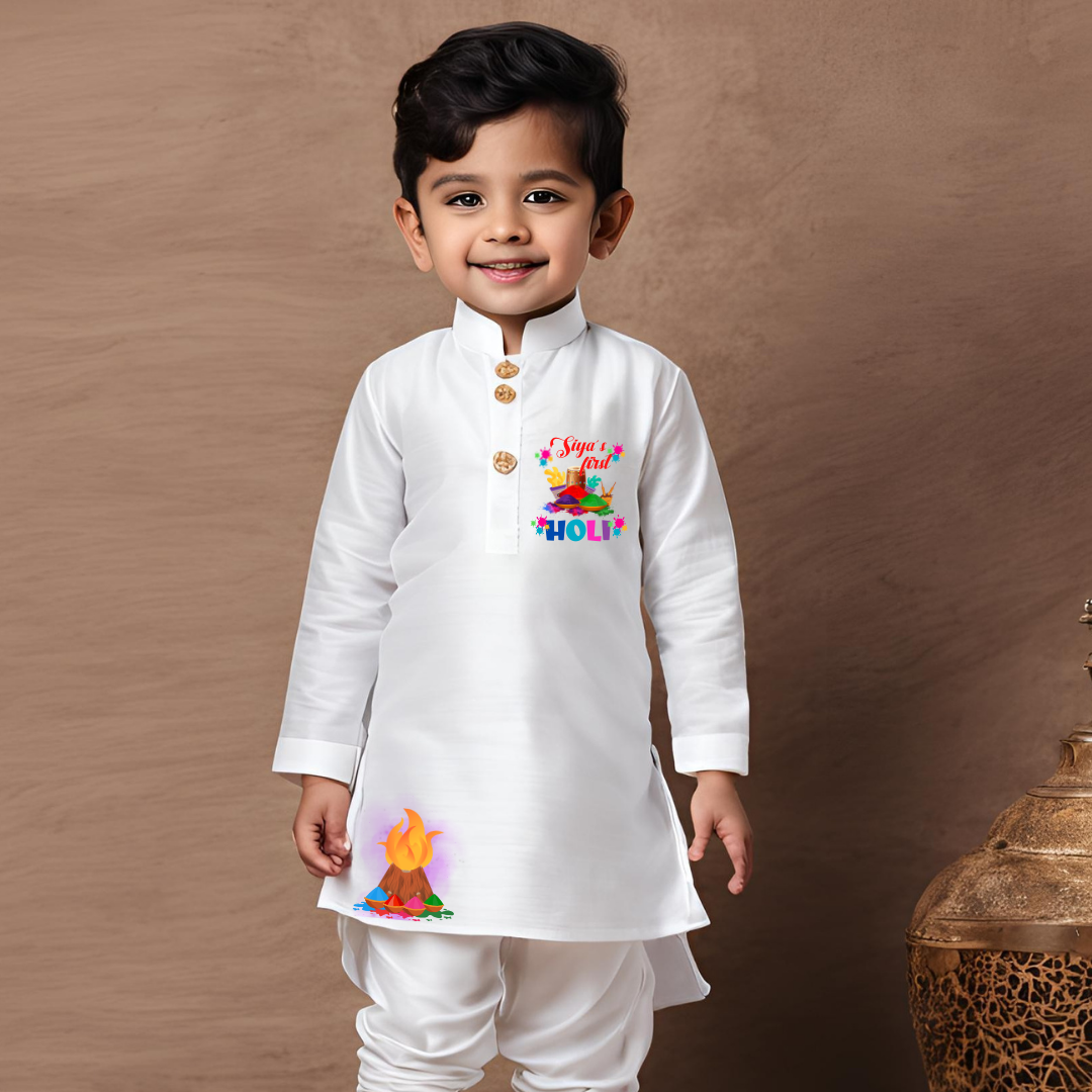 First Holi (Kurta set)