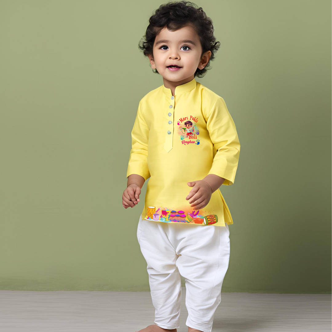 Meri pehli holi (Kurta set)