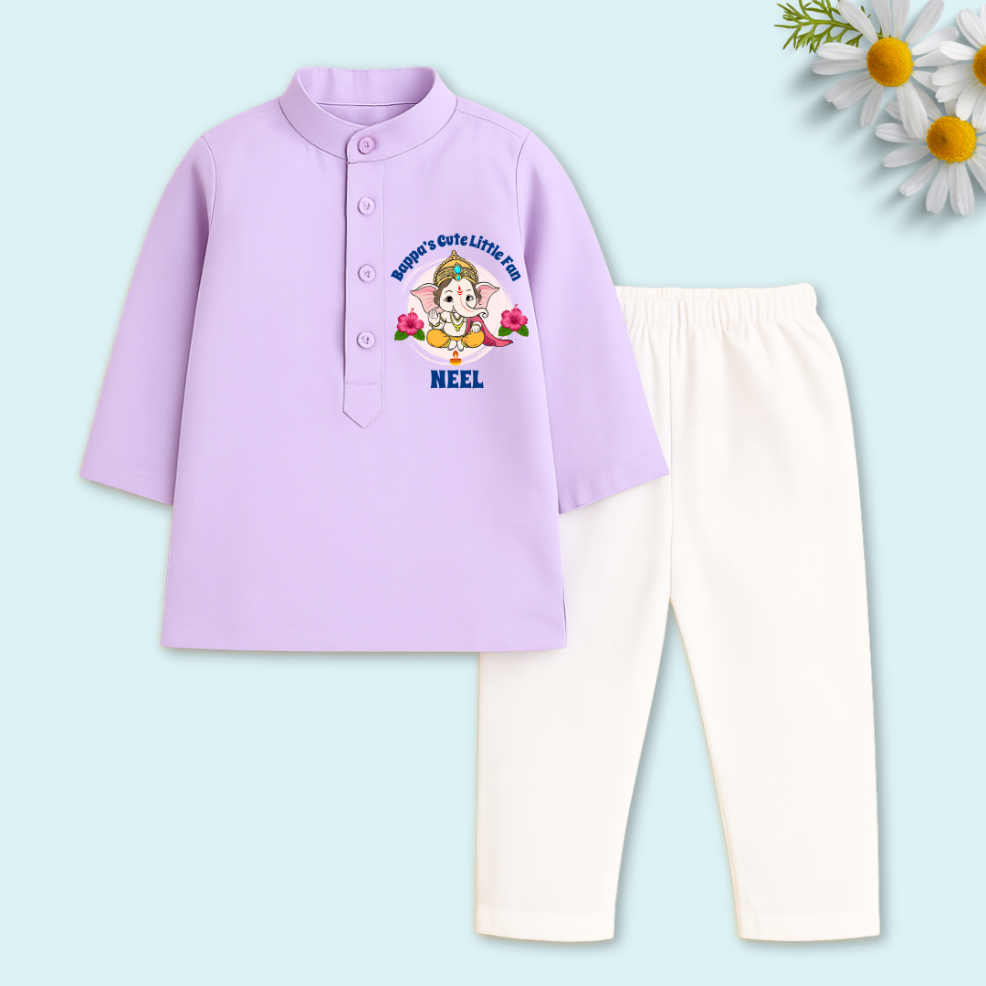 Bappa's cute little Fan