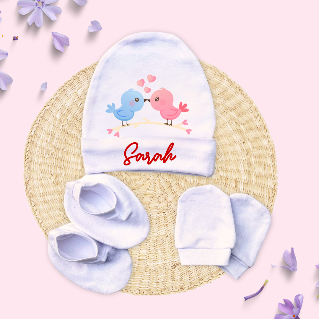 Love Birds Cap Set