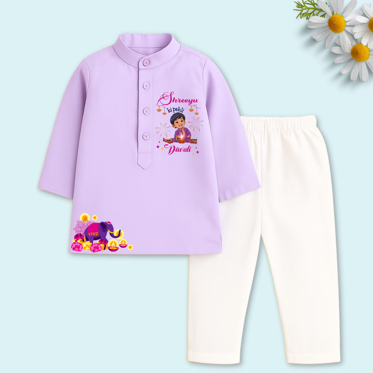 Pehli Diwali kurta set