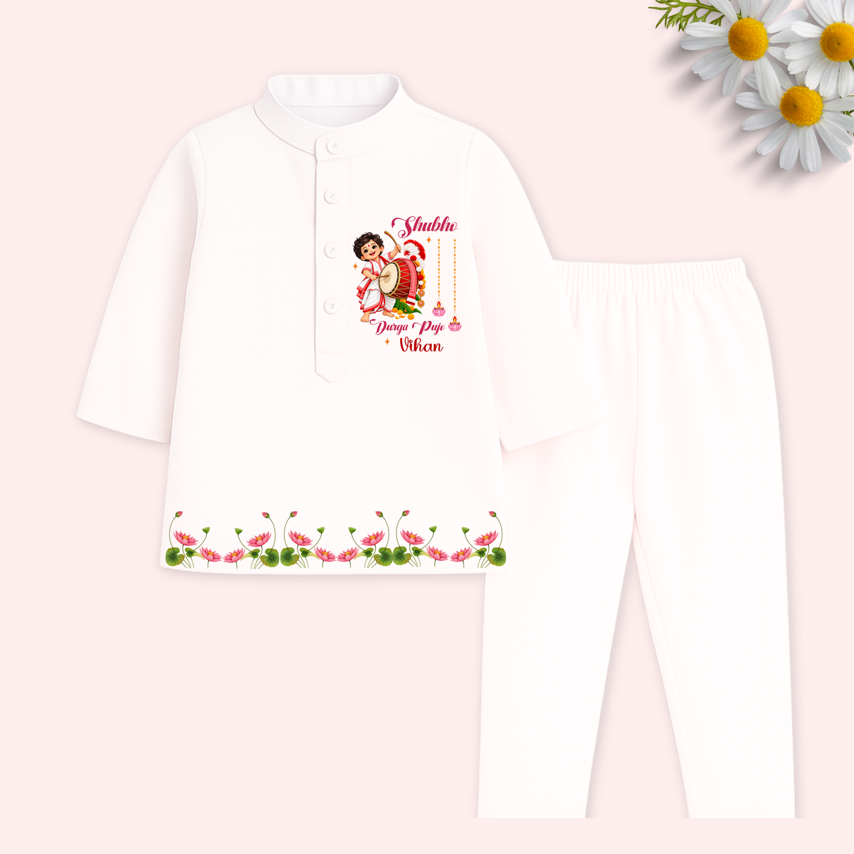 Durga Maa Kurta set