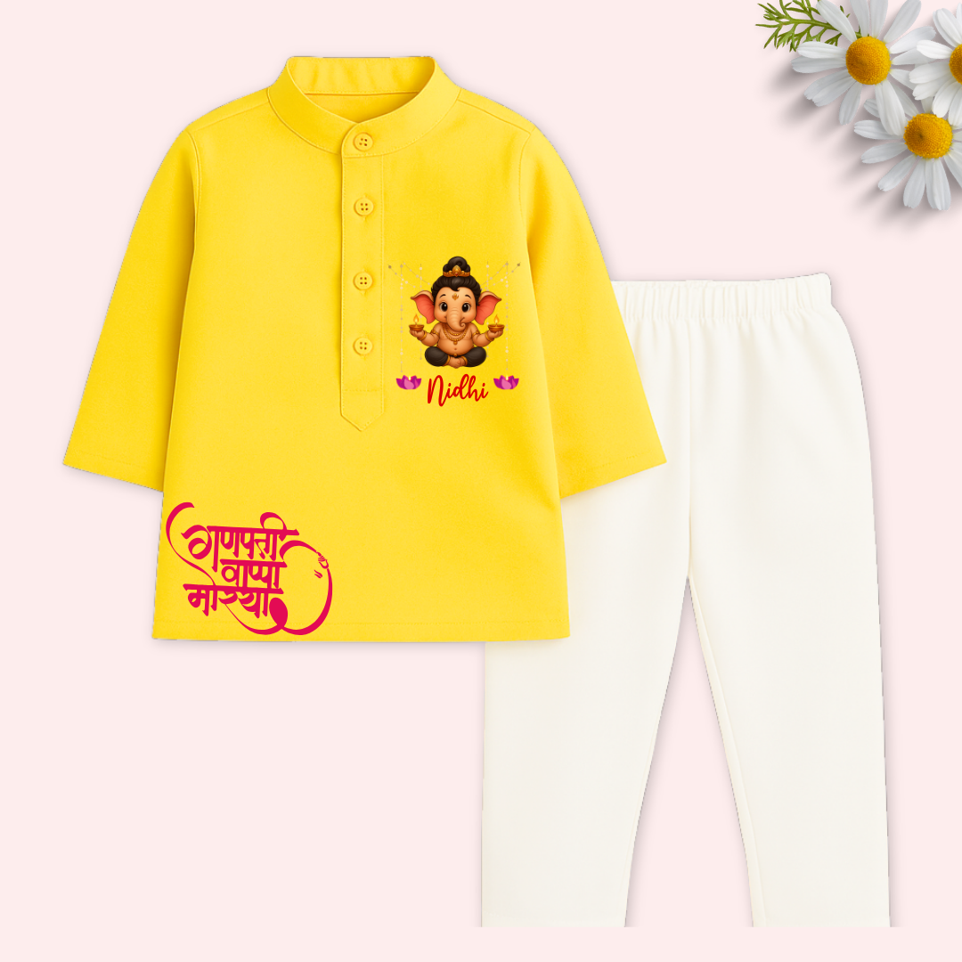 Gannu Bappa Kurta Set