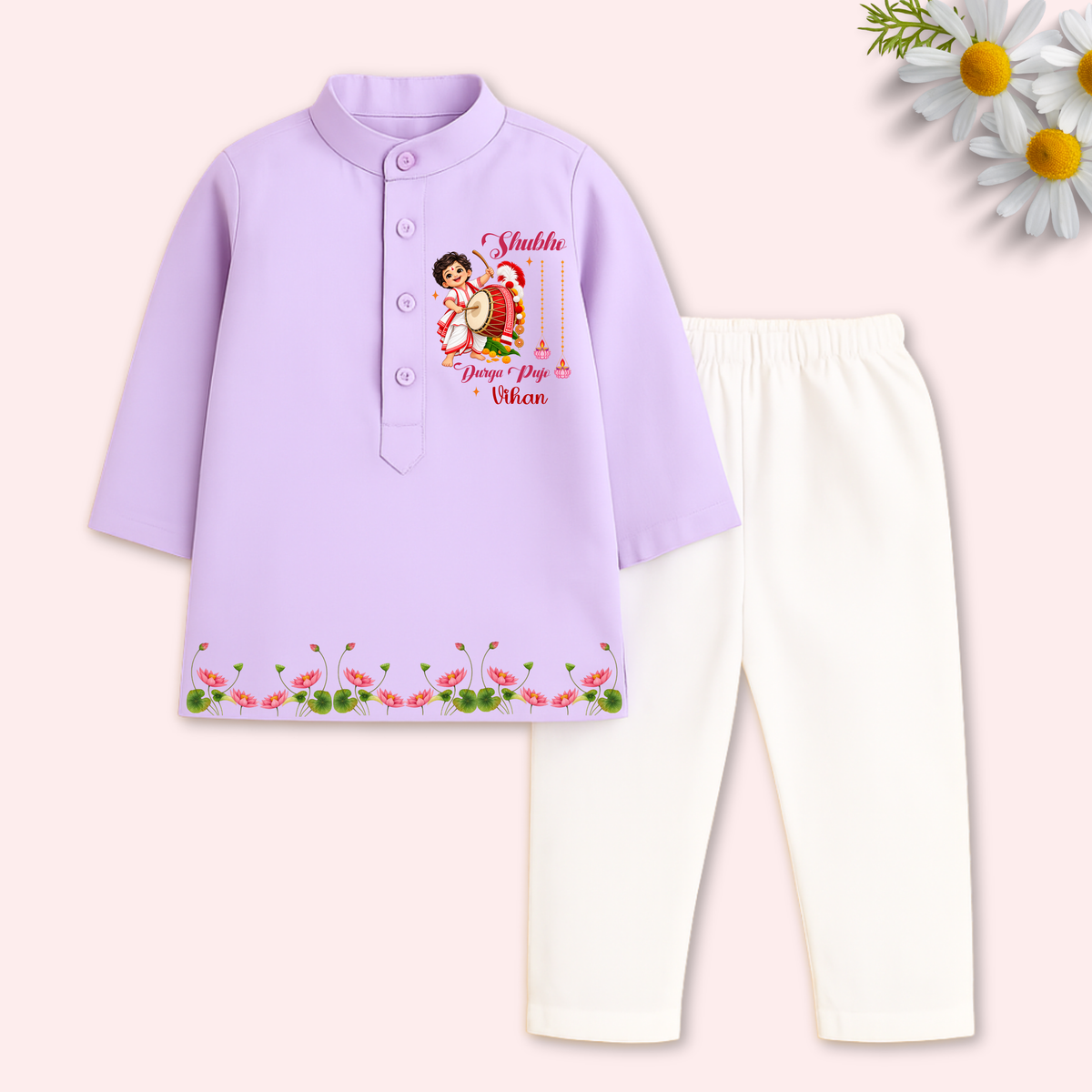 Durga Maa Kurta set