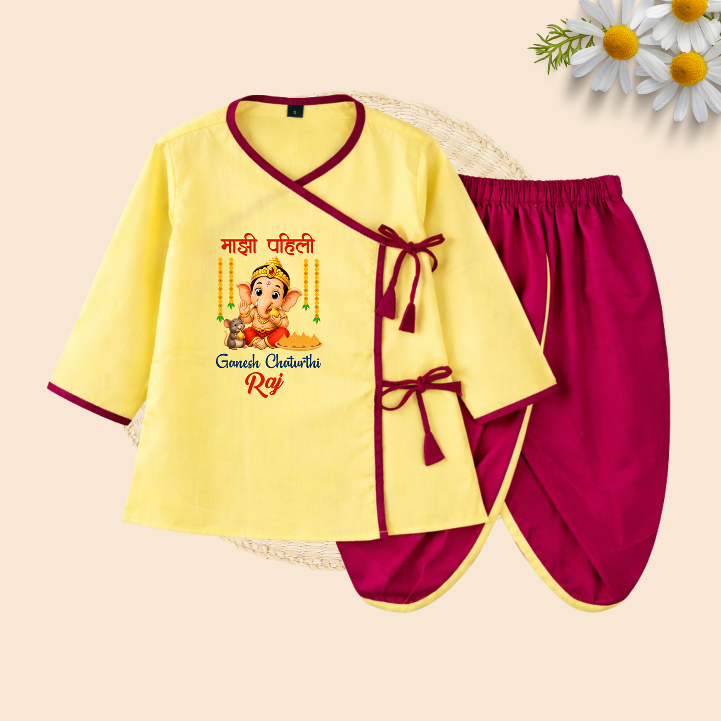 Majhi Pahili Ganesh Chaturthi Dhoti kurta