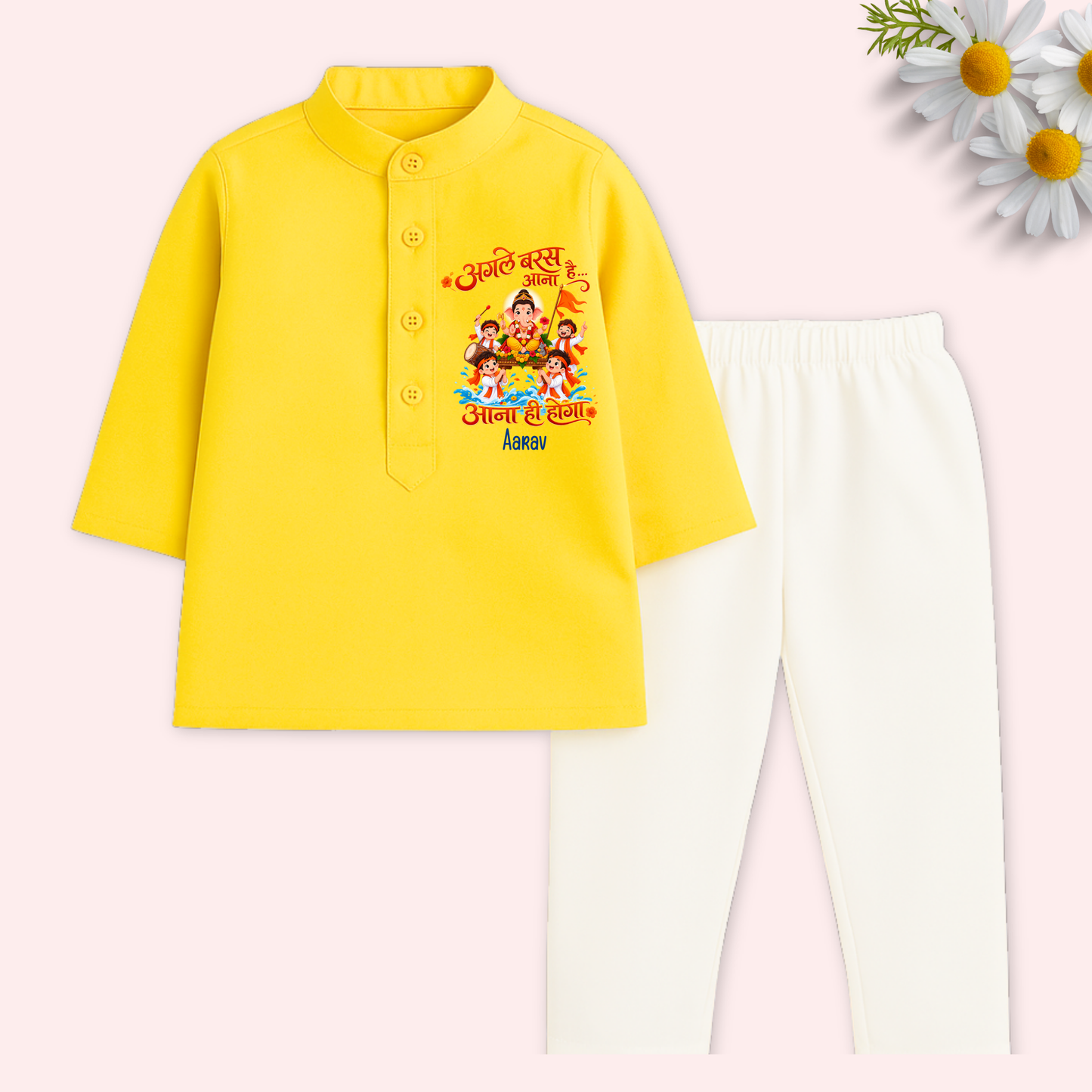 Aagle baras aana hai..Aana hi hoga Kurta set