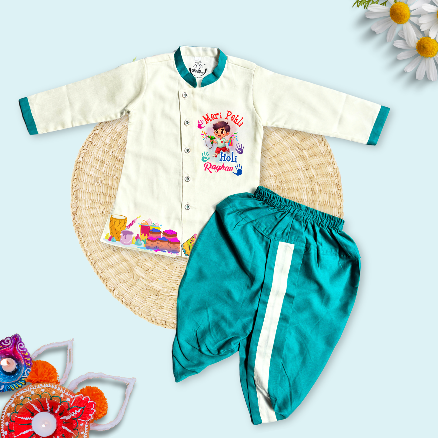 Meri Pehli Holi Dhoti Kurta