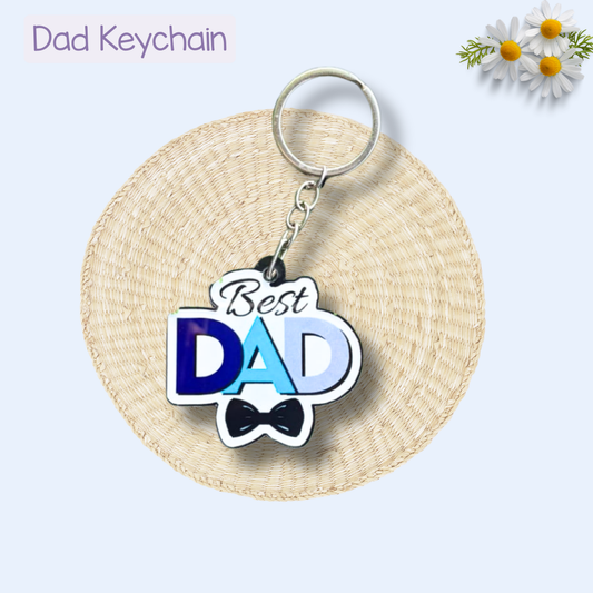 Dad Keychain