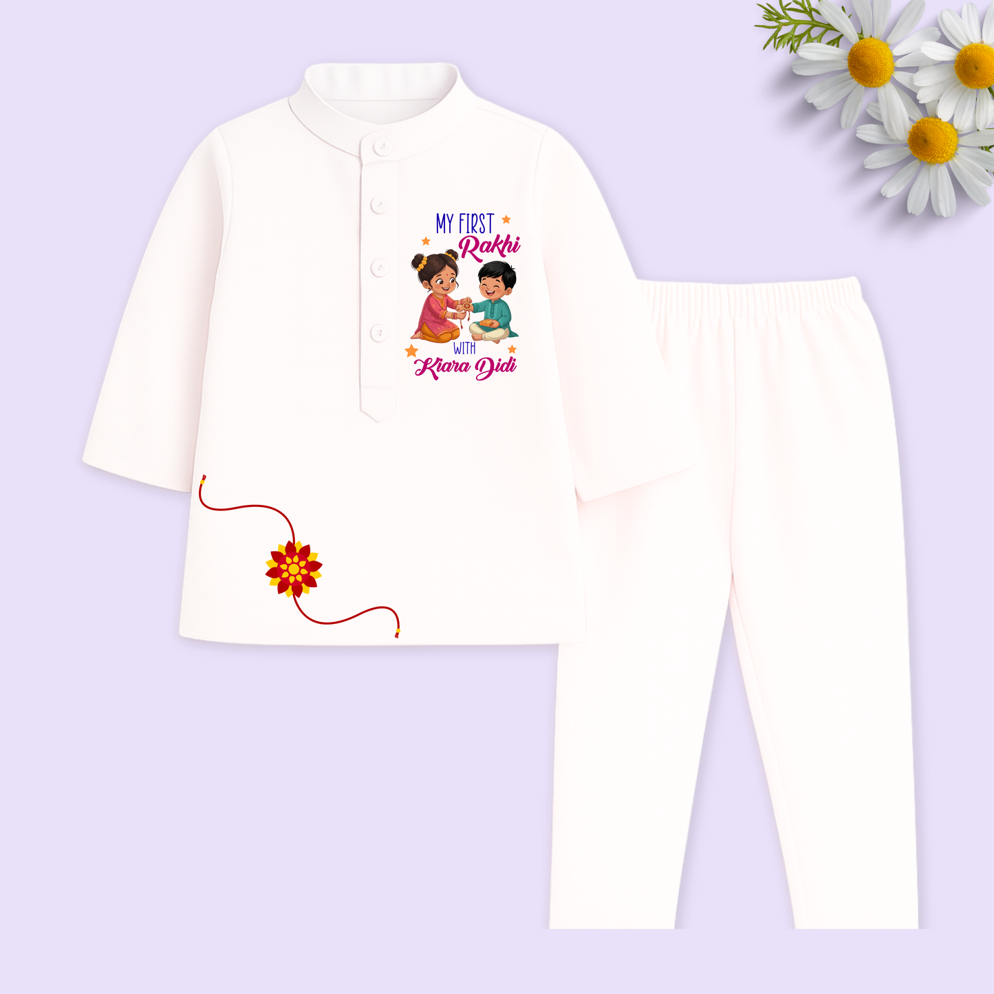 My First Rakhi.. Kurta set