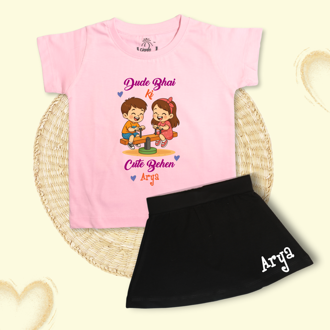 Dude bhai ki Cute Behen (Set)