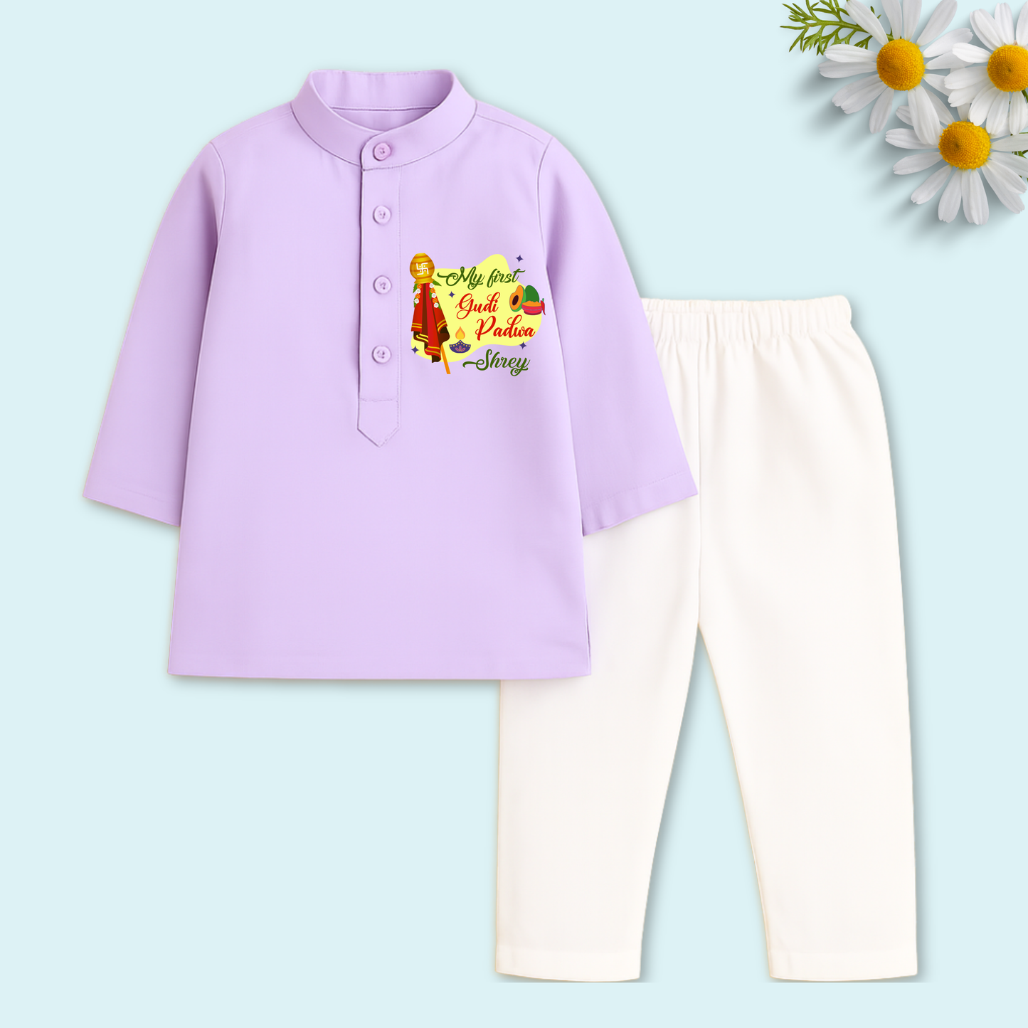 My First Gudi Padwa Kurta set