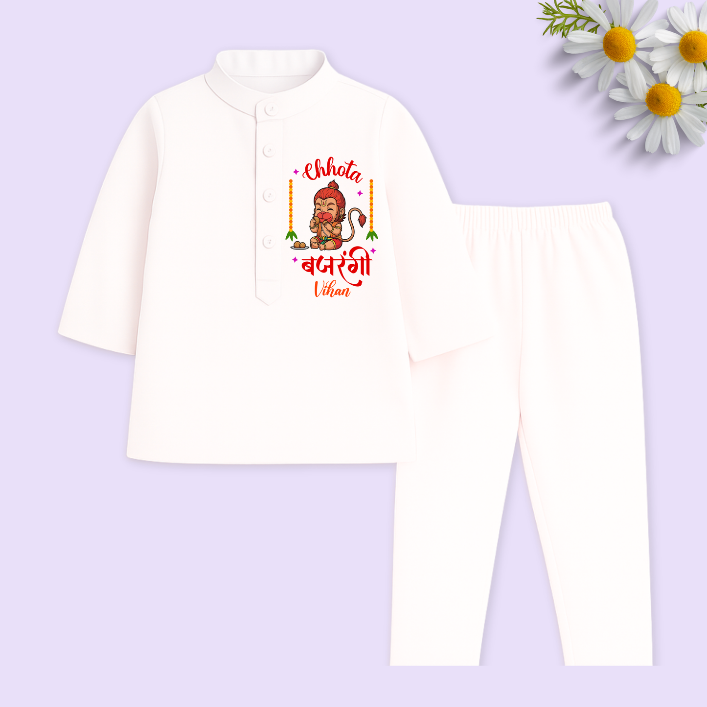 Chhota Bajrangi Kurta set