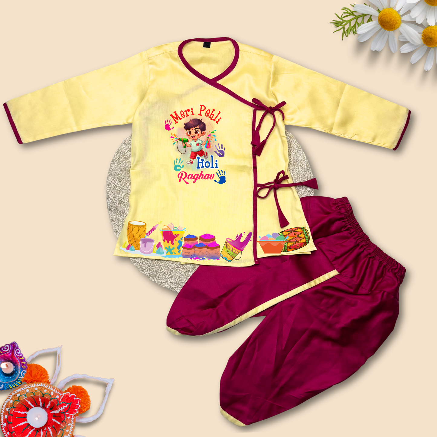 Meri Pehli Holi Dhoti Kurta