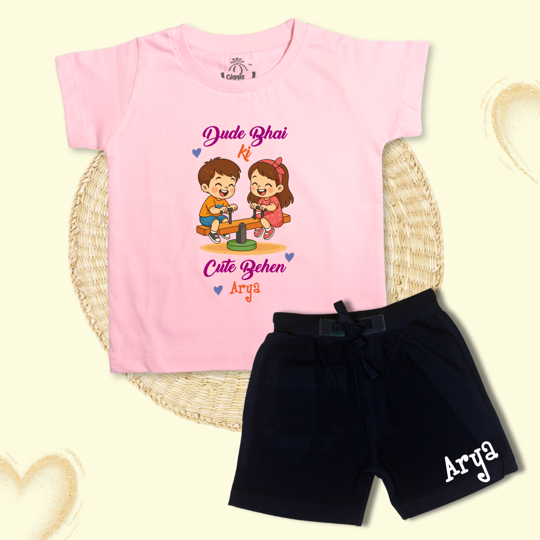 Dude bhai ki Cute Behen (Set)