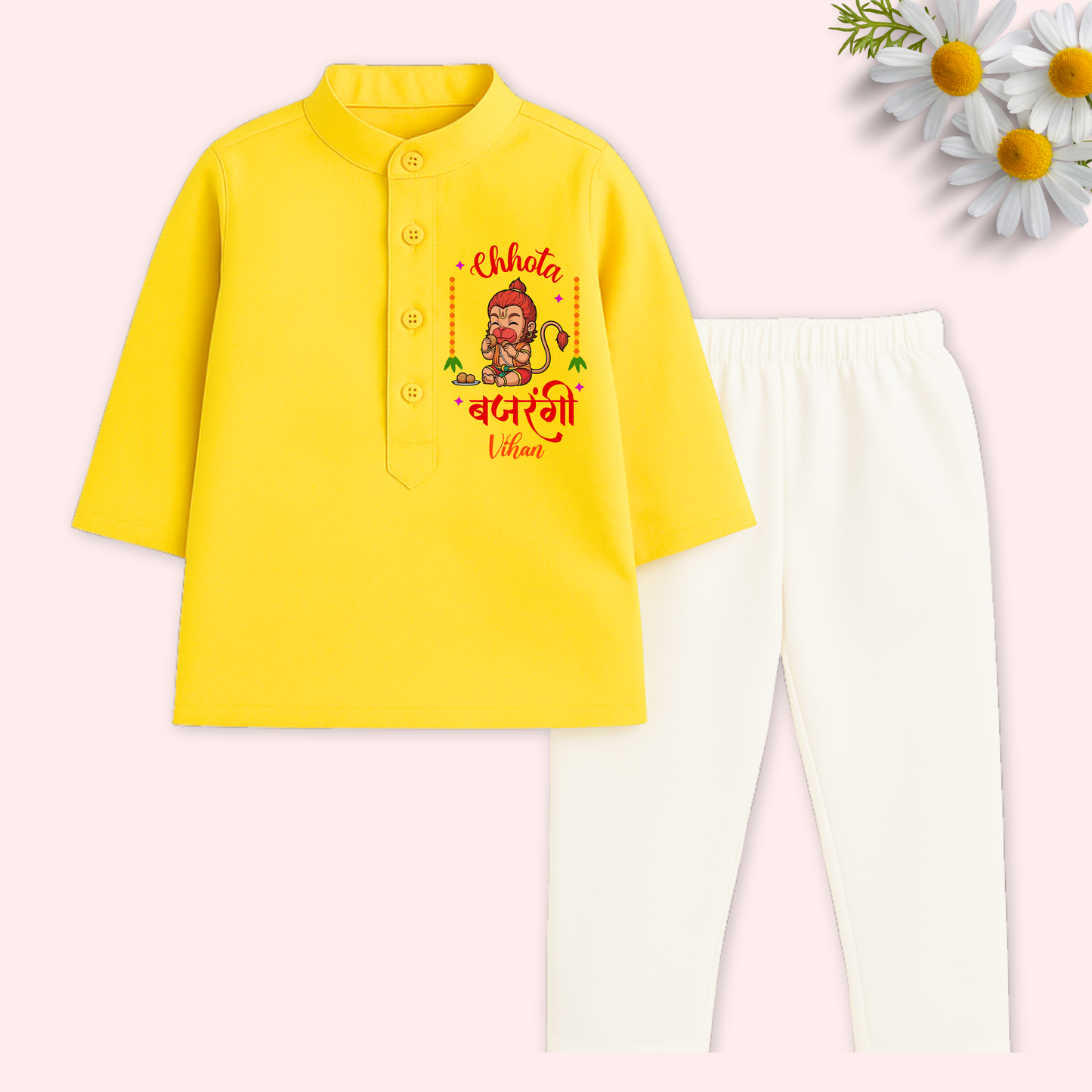 Chhota Bajrangi Kurta set