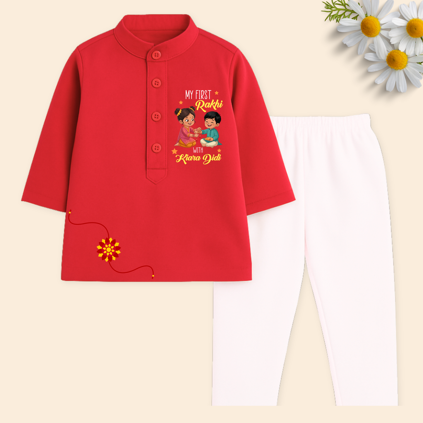 My First Rakhi.. Kurta set
