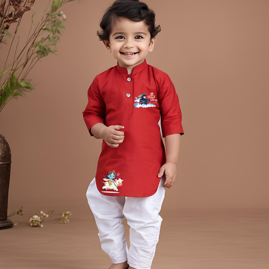 Namah Shivay (Kurta set)