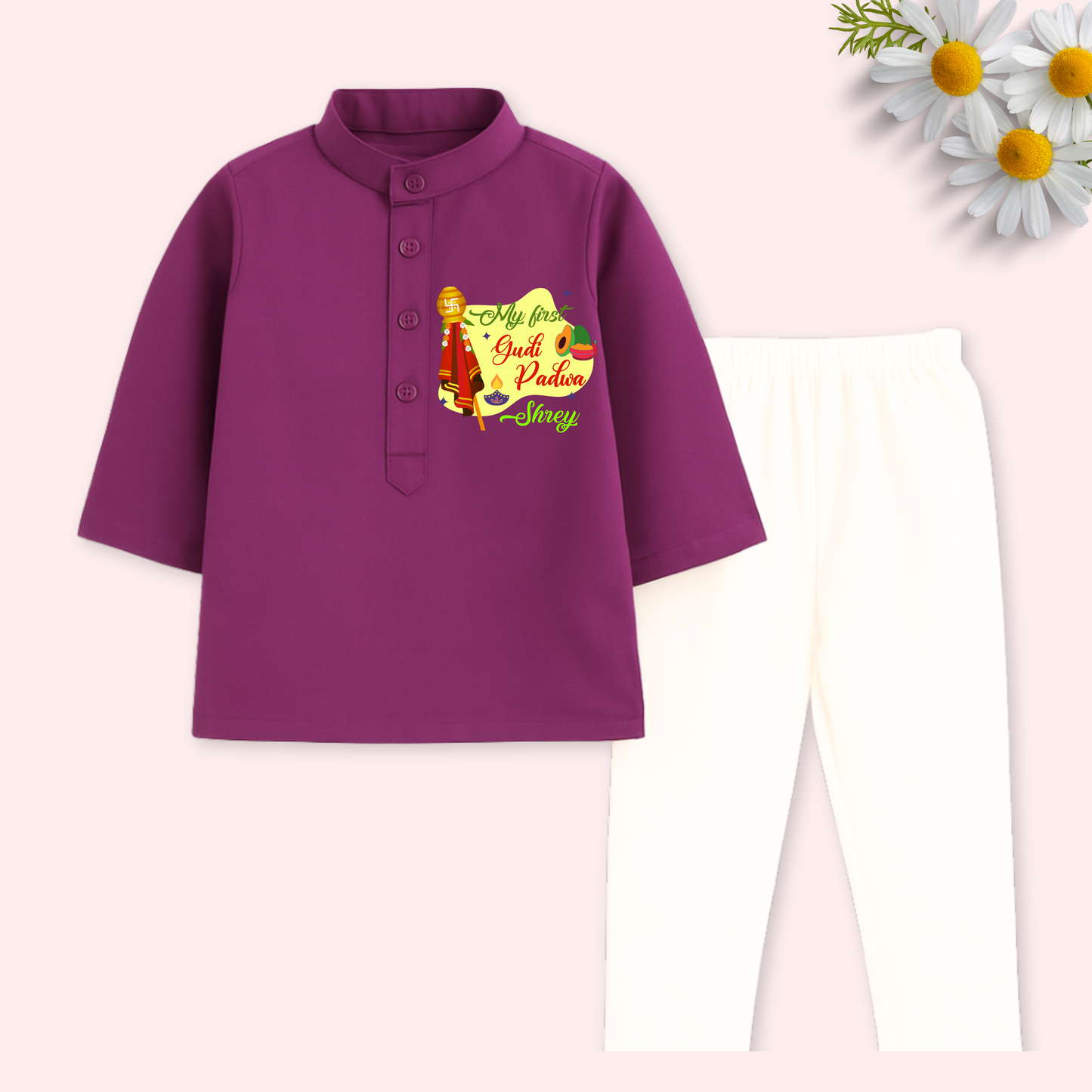 My First Gudi Padwa Kurta set