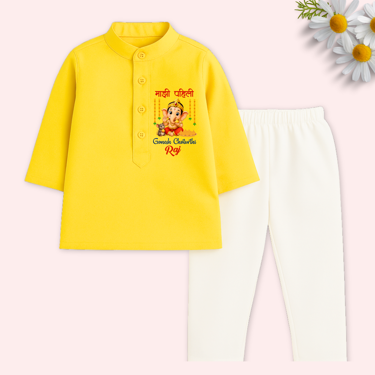 Majhi Pahili Ganesh Chaturthi Kurta set