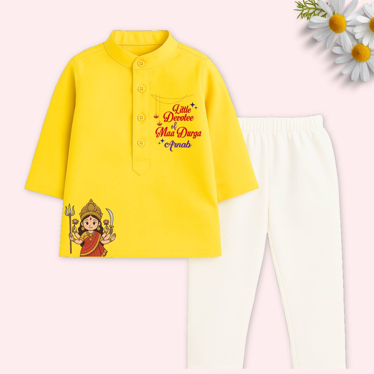 Little Devotee of Maa Durga