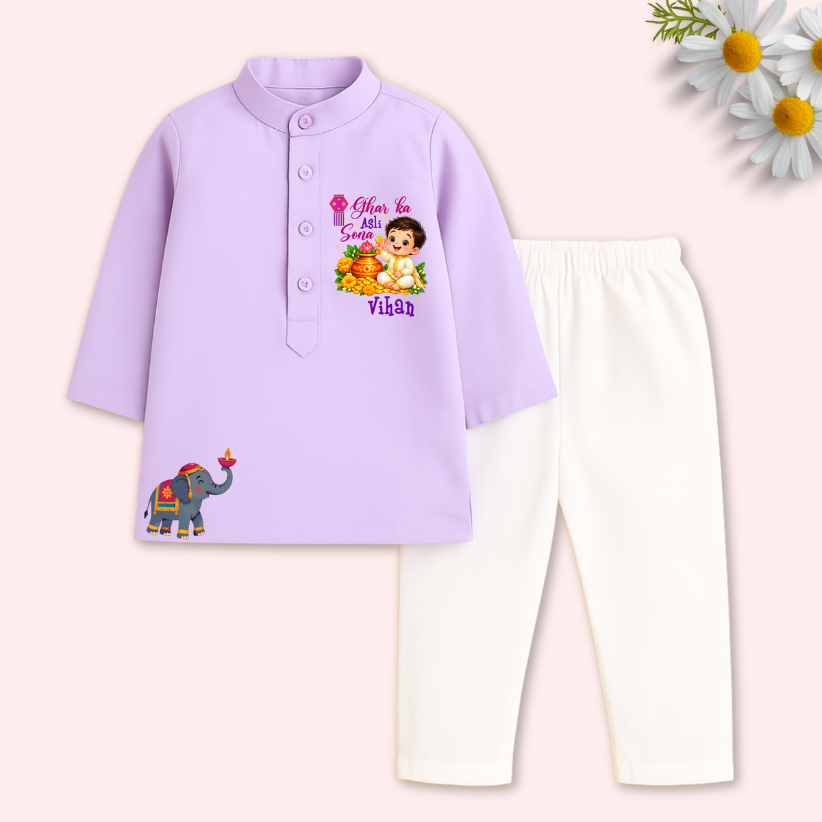 Ghar ka Asli Sona Kurta set