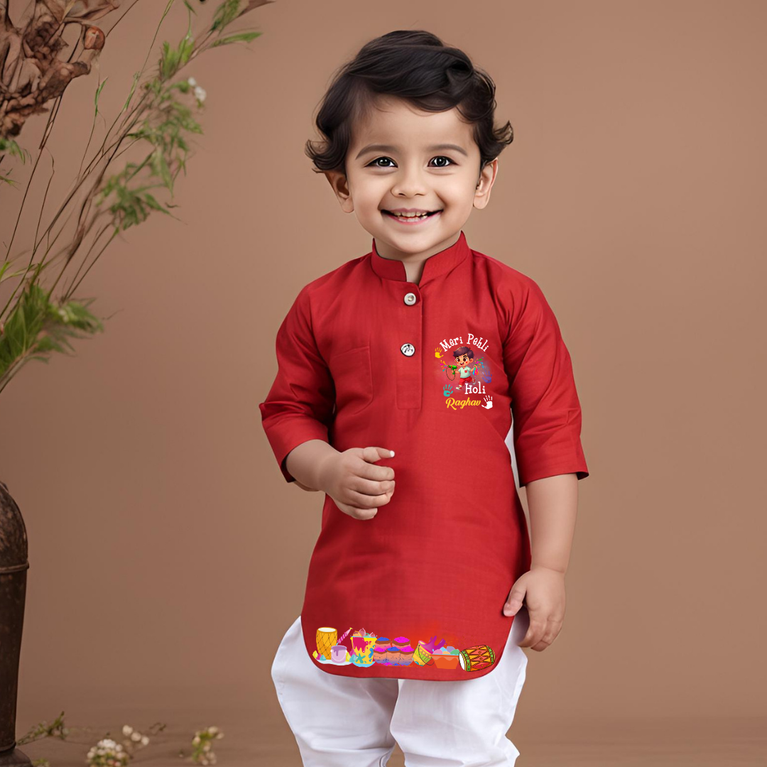 Meri pehli holi (Kurta set)