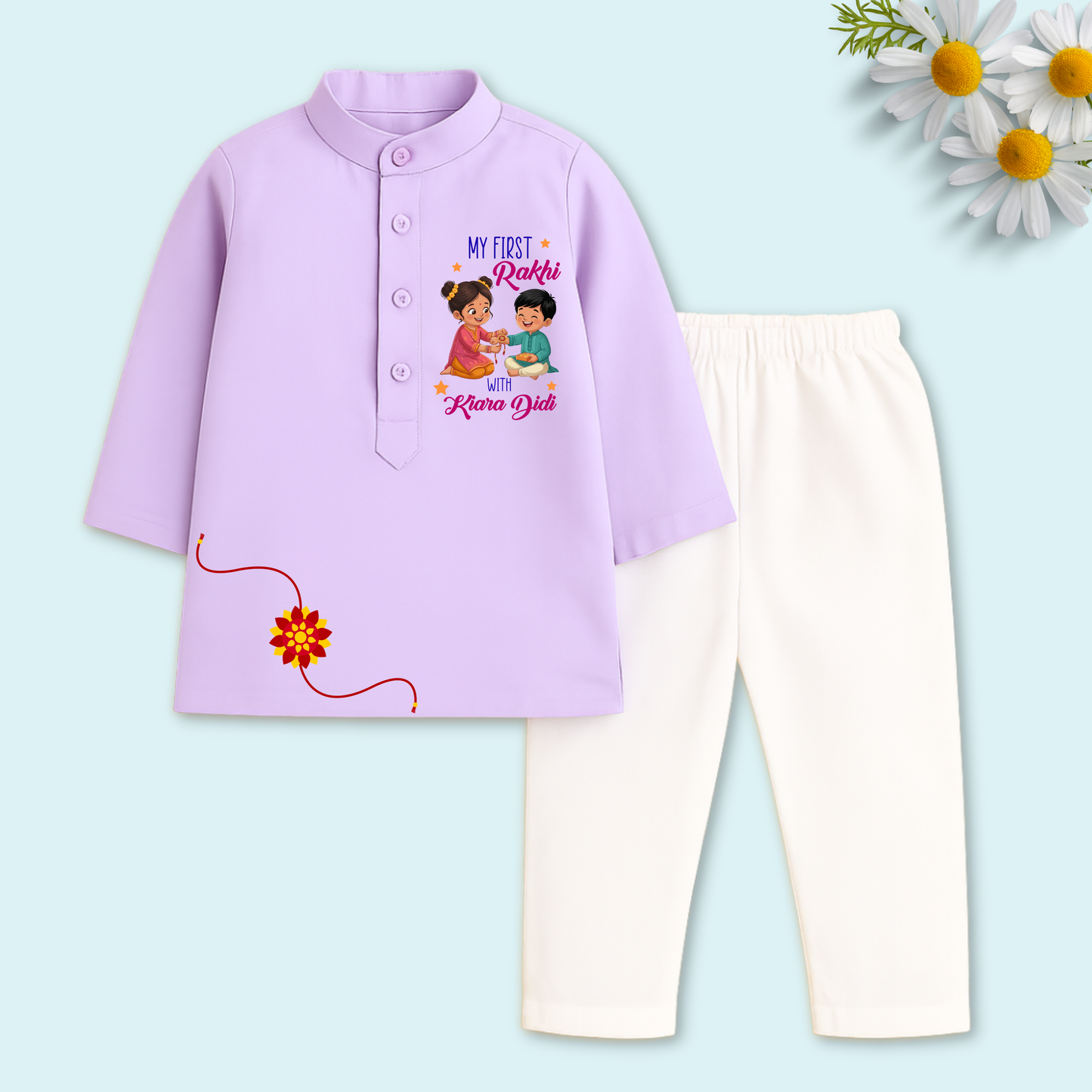 My First Rakhi.. Kurta set