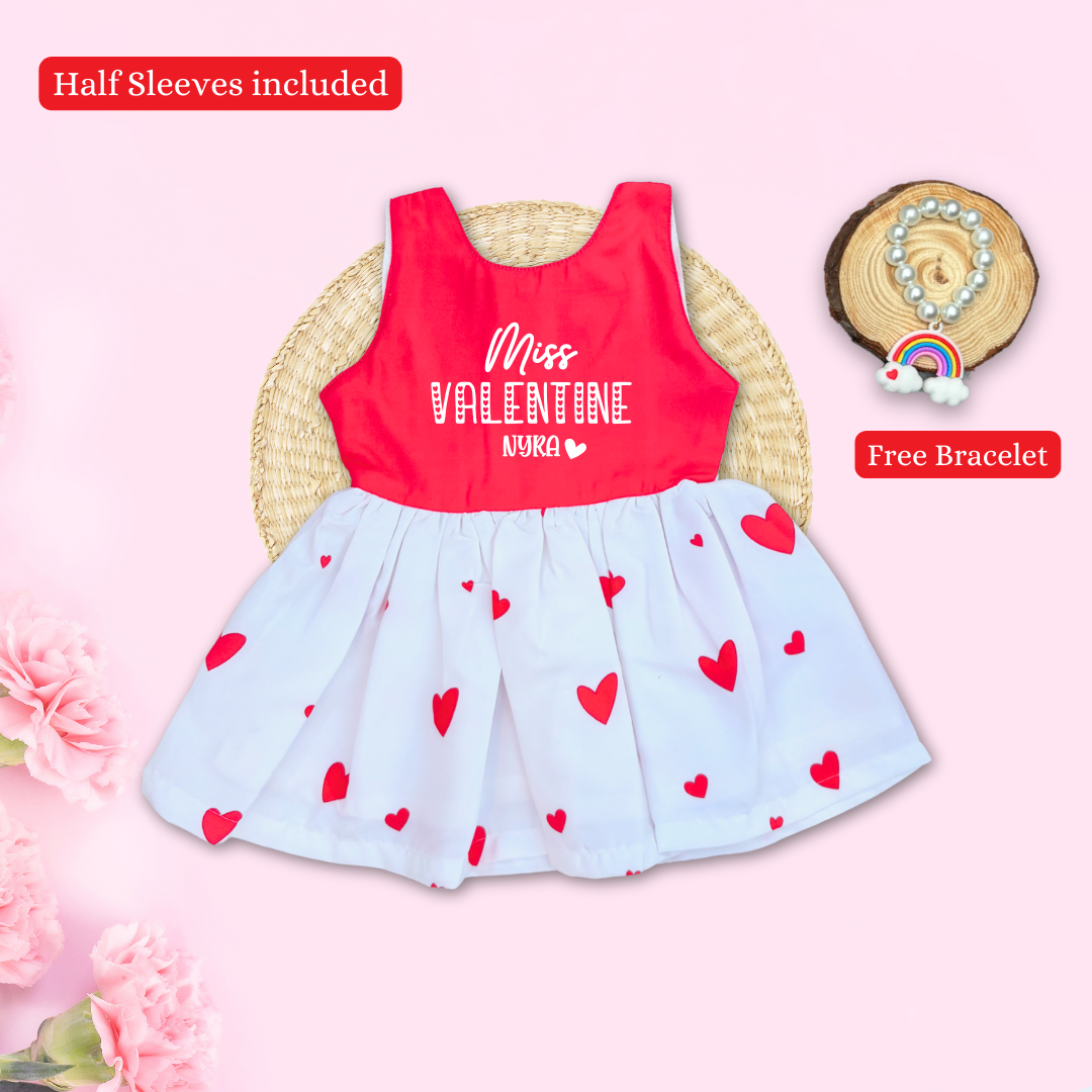 Miss Valentine Baby Frock