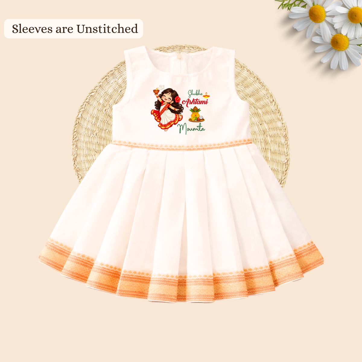 Shubho Ashtami Frock
