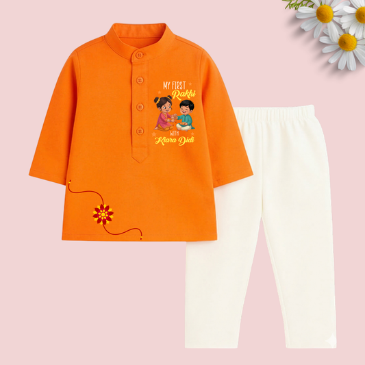 My First Rakhi.. Kurta set