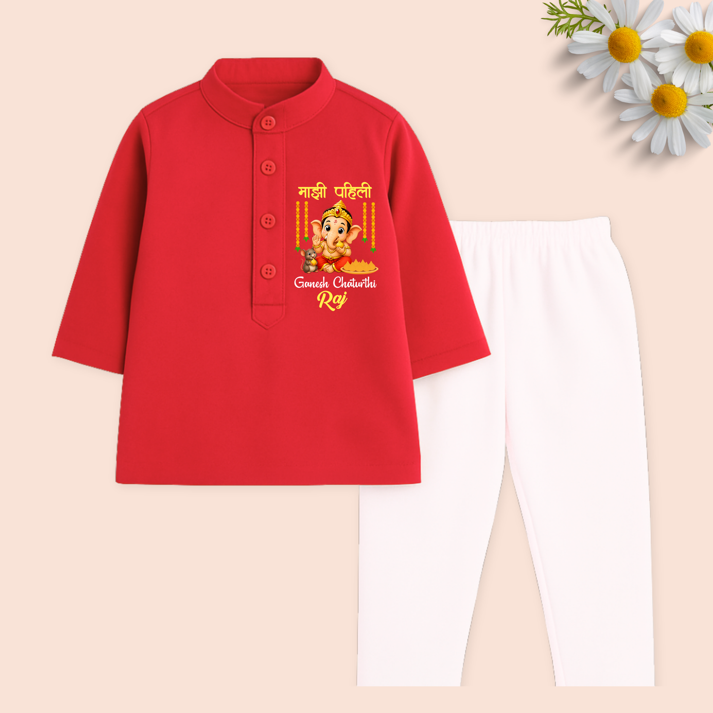 Majhi Pahili Ganesh Chaturthi Kurta set