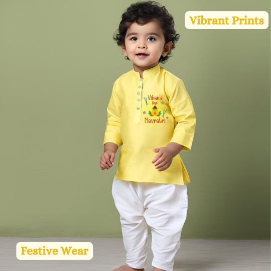 First Navratri Kurta Set