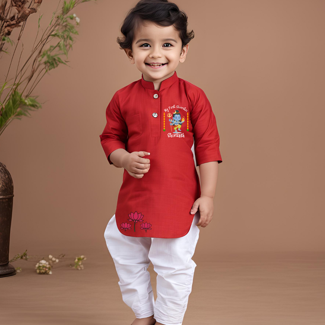 My First Shivratri (Kurta set)