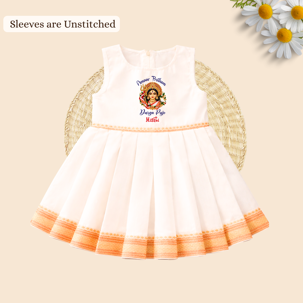 Amaar Prothom Durga Pujo Frock