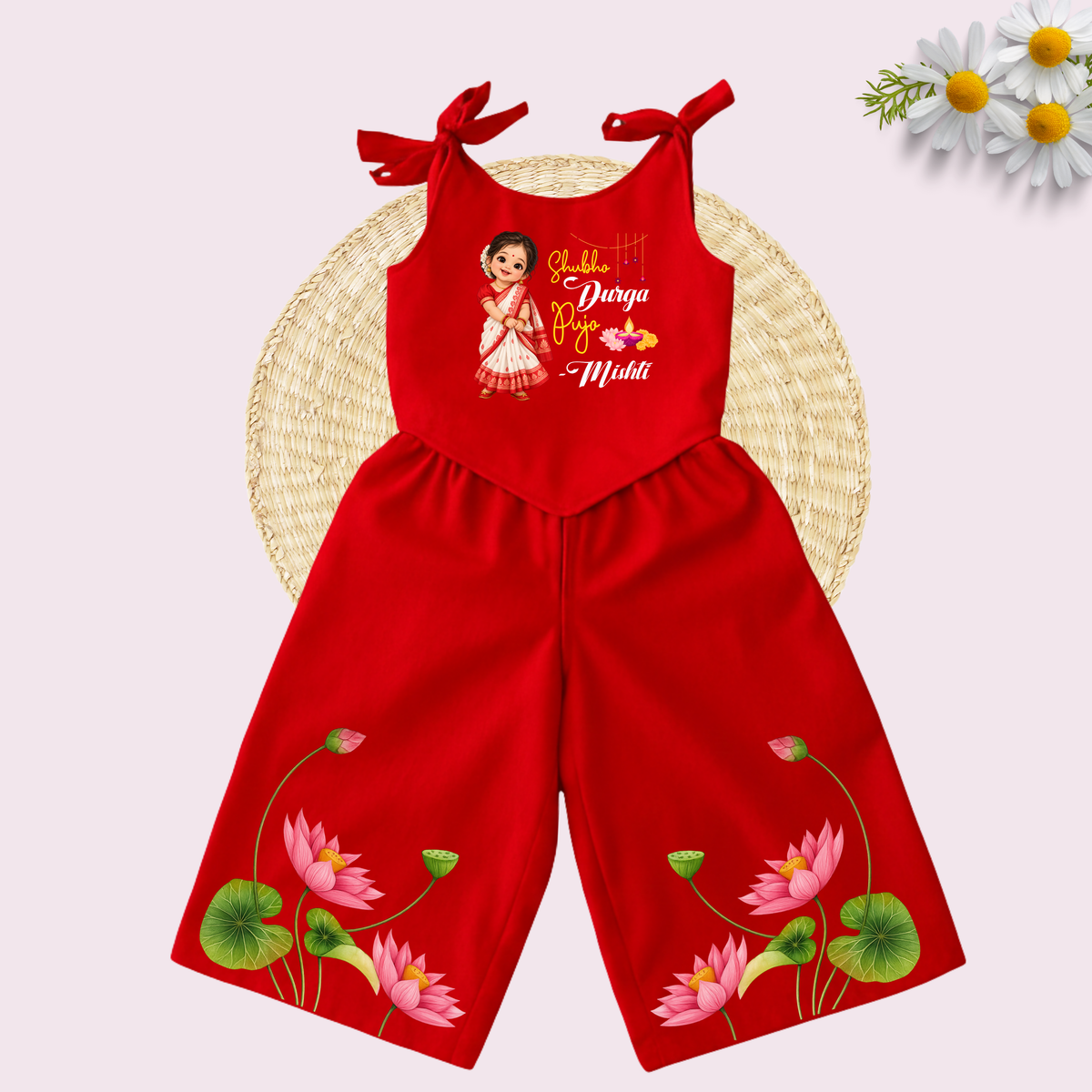 Shubho Durga Pujo Co-ord set