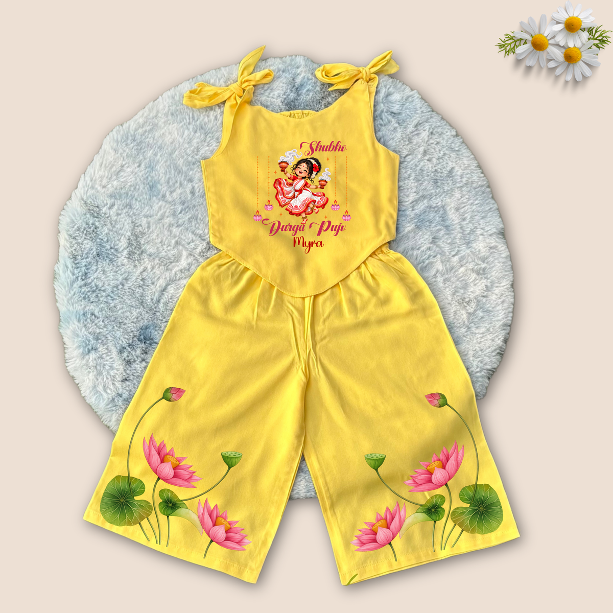 Shubho Durga Pujo co-ord set