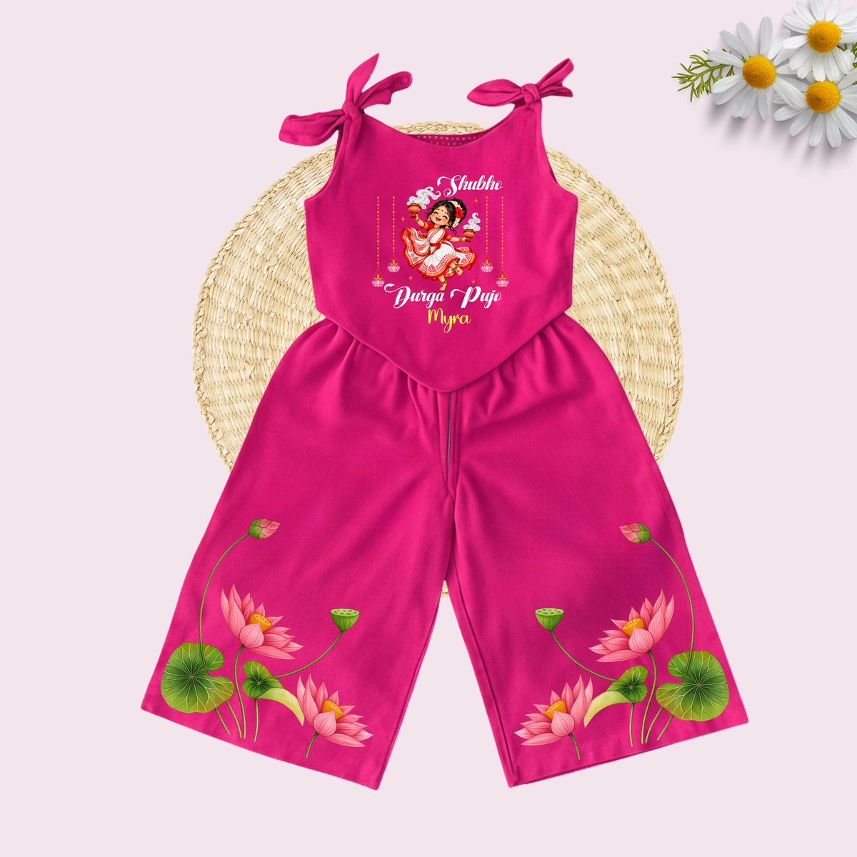 Shubho Durga Pujo co-ord set