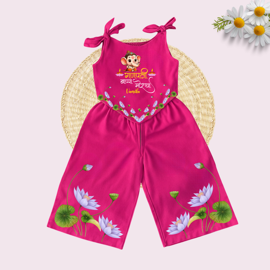 Ganpati Bappa Mourya Co-ord Set